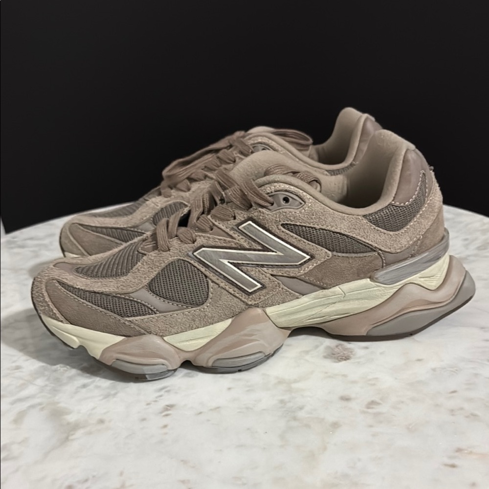New Balance Women's Athletic Sneakers in Taupe - Picture 2 of 4